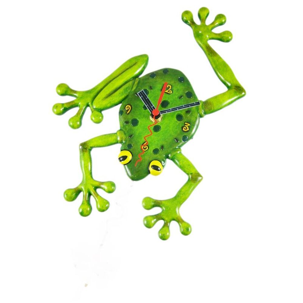 Allen Designs `Frog Fly` Wall Clock